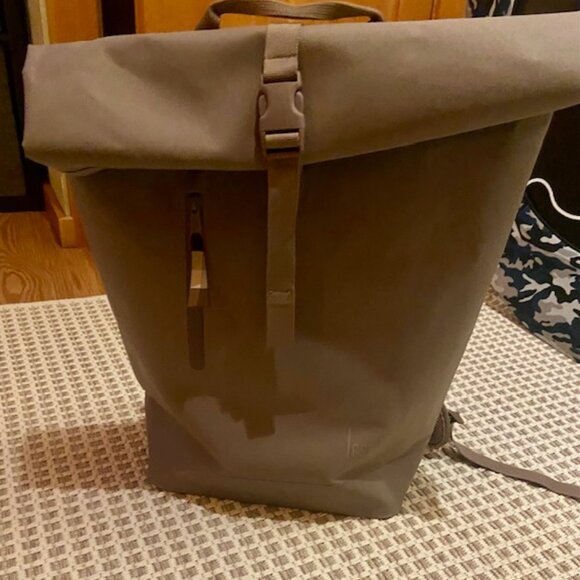 GOT Rolltop Backpack Free People Oyster Waterproof - Picture 2 of 6